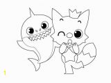 Baby Shark Coloring Pages to Print Baby Shark Coloring Page Printable Check More at S