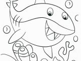 Baby Shark Coloring Pages to Print Baby Shark Coloring Pages at Getcolorings