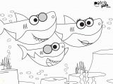 Baby Shark Coloring Pages to Print Baby Shark Pages Coloring Pages