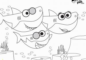 Baby Shark Coloring Pages to Print Baby Shark Pages Coloring Pages