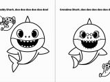 Baby Shark Coloring Pages to Print Pinkfong Baby Shark My First Big Book Of Coloring