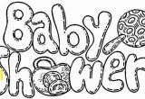 Baby Shower Coloring Pages for Kids Baby Shower Celebration Coloring Page