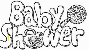 Baby Shower Coloring Pages for Kids Baby Shower Celebration Coloring Page