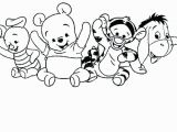 Baby Tiger From Winnie the Pooh Coloring Pages Baby Pooh Drawing at Getdrawings