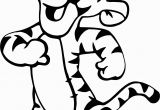Baby Tiger From Winnie the Pooh Coloring Pages Baby Tigger Dance Coloring Page
