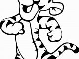 Baby Tiger From Winnie the Pooh Coloring Pages Baby Tigger Dance Coloring Page
