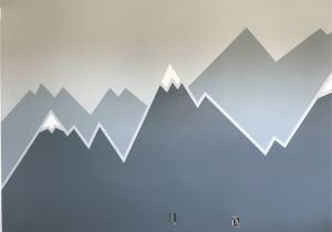 Baby Wall Mural Ideas Mountain Wall Mural In 2019