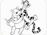 Baby Winnie the Pooh and Tigger Coloring Pages Coloring Page Of Winnie the Pooh and Tigger Winniethepooh