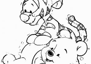 Baby Winnie the Pooh and Tigger Coloring Pages Tigger and Pooh Coloring Page Coloring Home