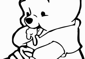 Baby Winnie the Pooh Coloring Pages Baby Animal Coloring Pages Best Coloring Pages for Kids