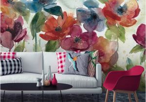 Back to the Wall Murals Floral Wallpaper Has Updated and is Back to Add Drama to