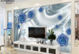 Backlit Wall Murals Beibehang Custom Wallpaper Murals Rose Bubble Silk Wallpaper Living