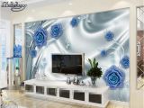 Backlit Wall Murals Beibehang Custom Wallpaper Murals Rose Bubble Silk Wallpaper Living