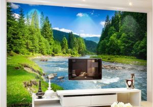 Backlit Wall Murals Custom 3d Wallpaper Nature Landscape Graphy Background