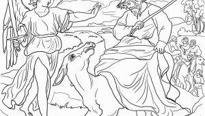 Balaam and His Donkey Coloring Page 301 Moved Permanently