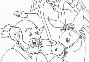 Balaam and His Donkey Coloring Page Balaam S Donkey Coloring Page Wallpaper