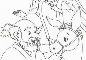 Balaam and His Donkey Coloring Page Balaam S Donkey Coloring Page Wallpaper