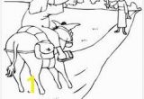 Balaam Donkey Coloring Page 154 Best Old Test Coloring Pages Images