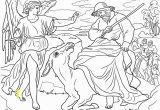Balaam Donkey Coloring Page Balaam and His Donkey Coloring Page