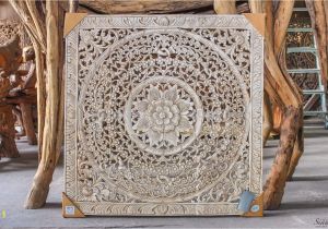 Bali Stone Wall Murals Bali or Thai Carved Wood Wall Art Panel by