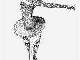 Ballerina Coloring Pages for Girls Ballerina Doodle