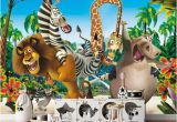 Bambi Wall Mural Uk Madagascar Wall Mural Madagascar Wallpaper Jungle Wallpaper Safari Animals Wall Paper Tropic forest Wallpaper Nursery Décor Wall Art