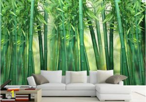 Bamboo forest Wall Mural Custom Wallpaper Bamboo forest Art Wall Painting Living Room Tv Background Mural Home Decor 3d Wallpaper for Wallpaper for