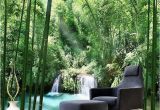 Bamboo forest Wall Mural Wallpaper Muurposters Wall Mural Wallpaper Fleece Green forest