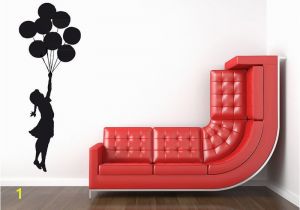 Banksy Wall Mural Wallpaper Wandsticker Banksy Ballon Mdchen Mit Luftballons