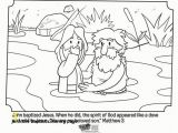 Baptism Coloring Pages John the Baptist Coloring Page Jesus Baptism Coloring Page Lovely