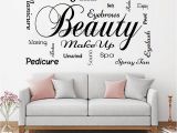 Bar themed Wall Murals Home & Garden Creative Nail Salon Sign Decals Window Sticker