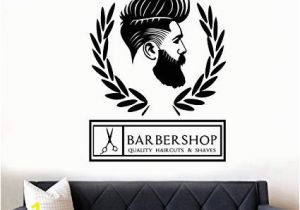 Barber Shop Wall Murals Barber Shop Hipster Wall Art Sticker Decal Amazon Diy & tools