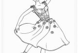 Barbie 12 Dancing Princesses Coloring Pages Printable Barbie and 12 Dancing Princesses Coloring Sheet