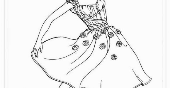 Barbie 12 Dancing Princesses Coloring Pages Printable Barbie and 12 Dancing Princesses Coloring Sheet