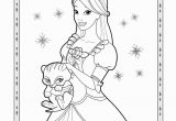 Barbie and the 12 Dancing Princesses Coloring Pages Genevieve Coloring Page Barbie In the 12 Dancing