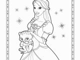 Barbie and the 12 Dancing Princesses Coloring Pages Genevieve Coloring Page Barbie In the 12 Dancing