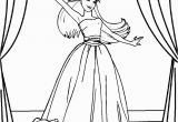 Barbie and the 12 Dancing Princesses Coloring Pages Printable Barbie Princess Coloring Pages for Kids