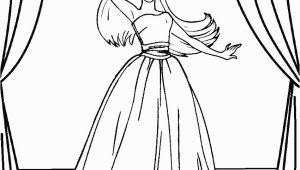 Barbie and the 12 Dancing Princesses Coloring Pages Printable Barbie Princess Coloring Pages for Kids