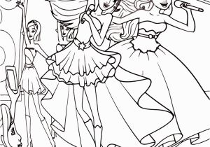 Barbie and the Popstar Coloring Pages Barbie Popstar Coloring Pages