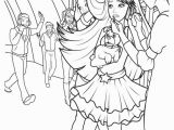 Barbie and the Popstar Coloring Pages Barbie the Princess and the Popstar Characters Coloring