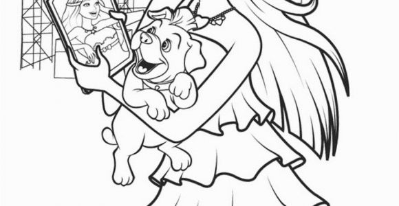 Barbie and the Popstar Coloring Pages Coloring Pages Barbie the Princess and the Popstar Full