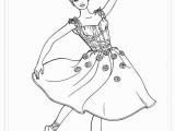 Barbie Coloring Pages for Kids Printable Barbie and 12 Dancing Princesses Coloring Sheet