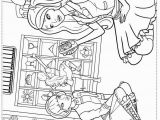 Barbie Coloring Pages Princess Charm School Barbie Princess Charm School Coloring Page Dinokids