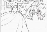 Barbie In the 12 Dancing Princesses Coloring Pages Barbie 12 Dancing Princesses Coloring Pages