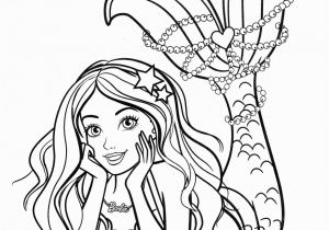 Barbie Mermaid Coloring Pages for Kids Beautiful Mermaid Barbie Coloring Pages Youloveit