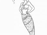 Barbie Mermaid Coloring Pages for Kids Beautiful Mermaid Barbie Coloring Pages Youloveit