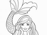 Barbie Mermaid Coloring Pages for Kids Beautiful Mermaid Barbie Coloring Pages Youloveit