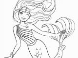 Barbie Mermaid Coloring Pages for Kids Beautiful Mermaid Barbie Coloring Pages Youloveit