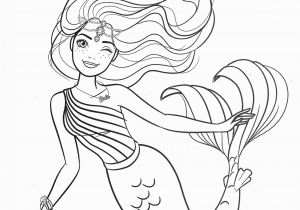 Barbie Mermaid Coloring Pages for Kids Beautiful Mermaid Barbie Coloring Pages Youloveit