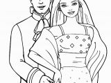 Barbie Princess Coloring Pages Free Printable Barbie Girl for Colouring Leftwings